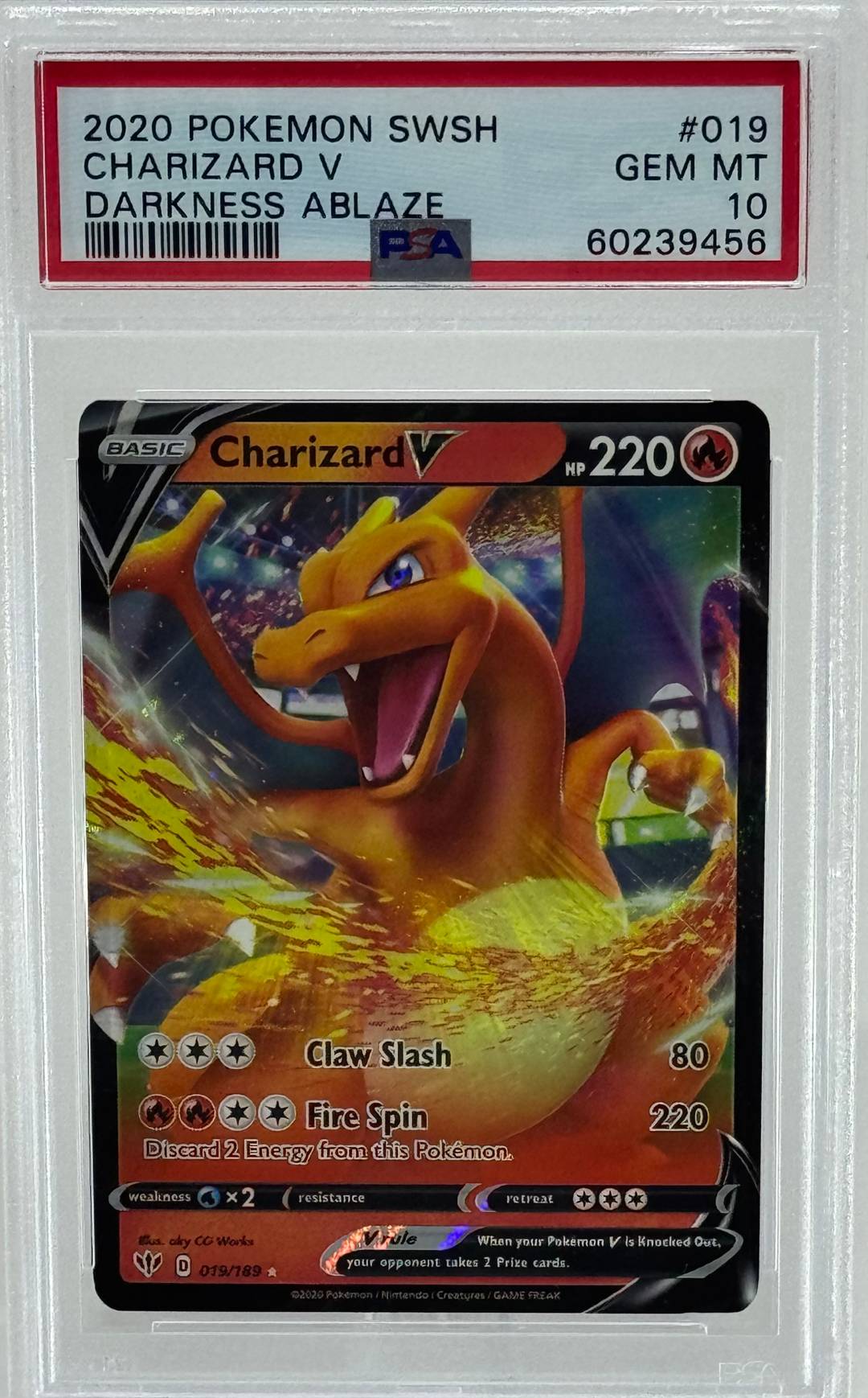 Charizard V PSA 10