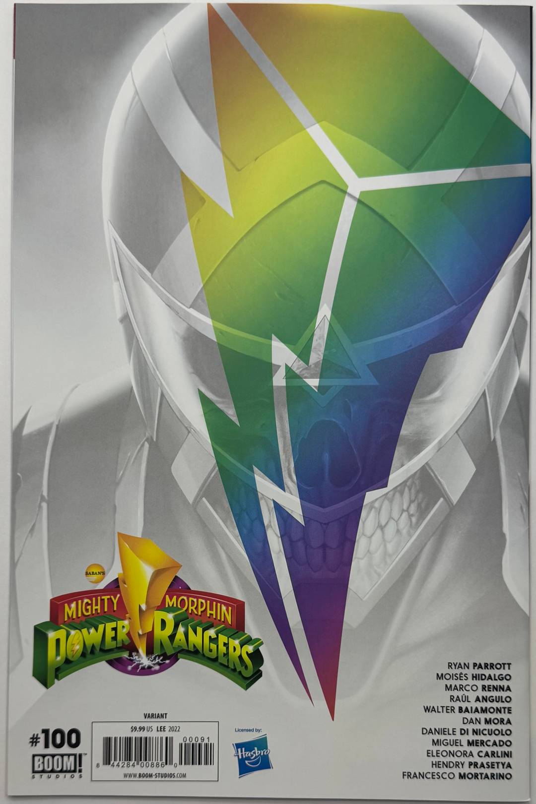 Mighty Morphin Power Rangers #100 1:100 thumbnail 2
