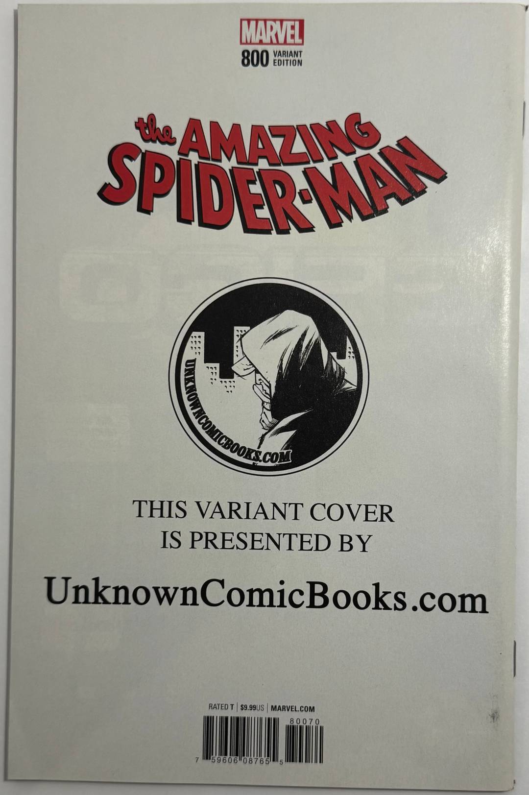 Amazing Spider-Man 800 thumbnail 2