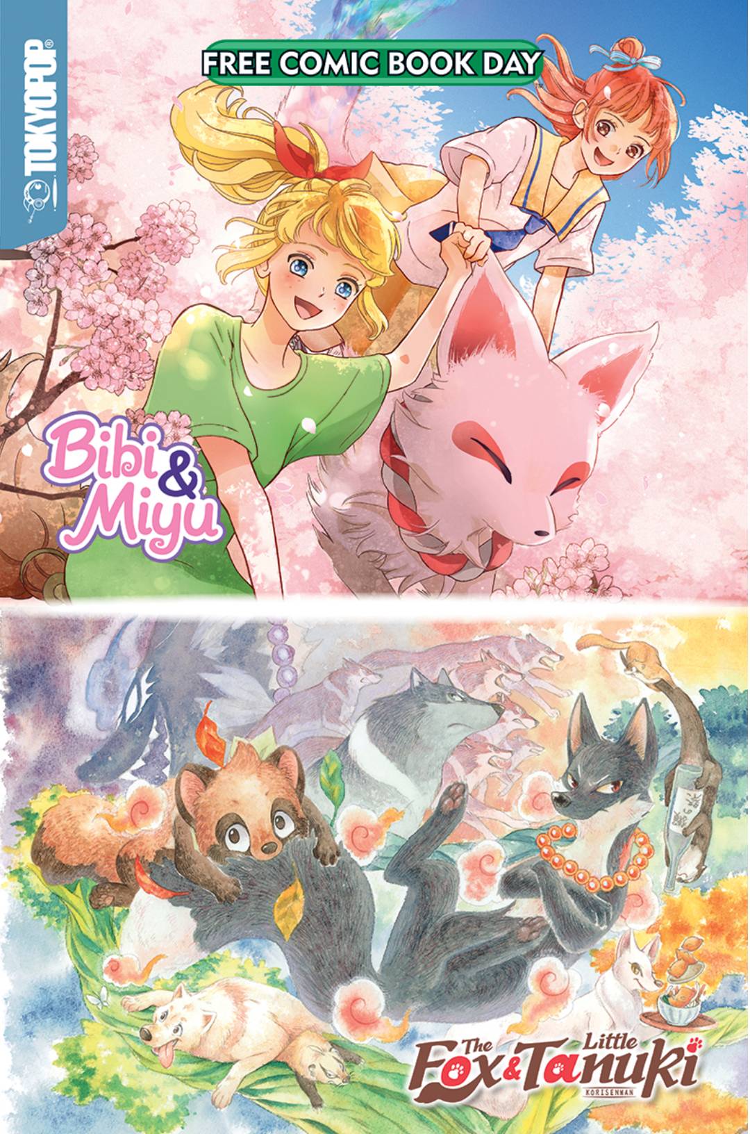 BIBI MIYU & FOX LITTLE TANUKI FCBD
