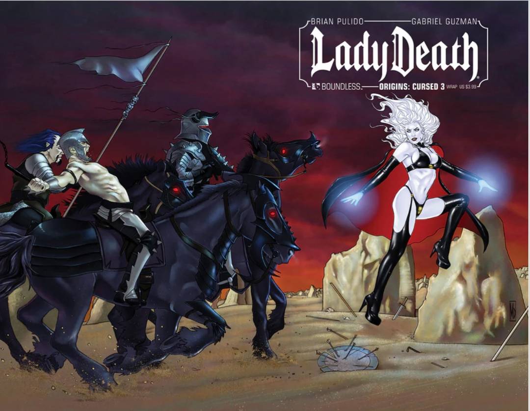 LADY DEATH ORIGINS CURSED #3 (OF 3) WRAP CVR