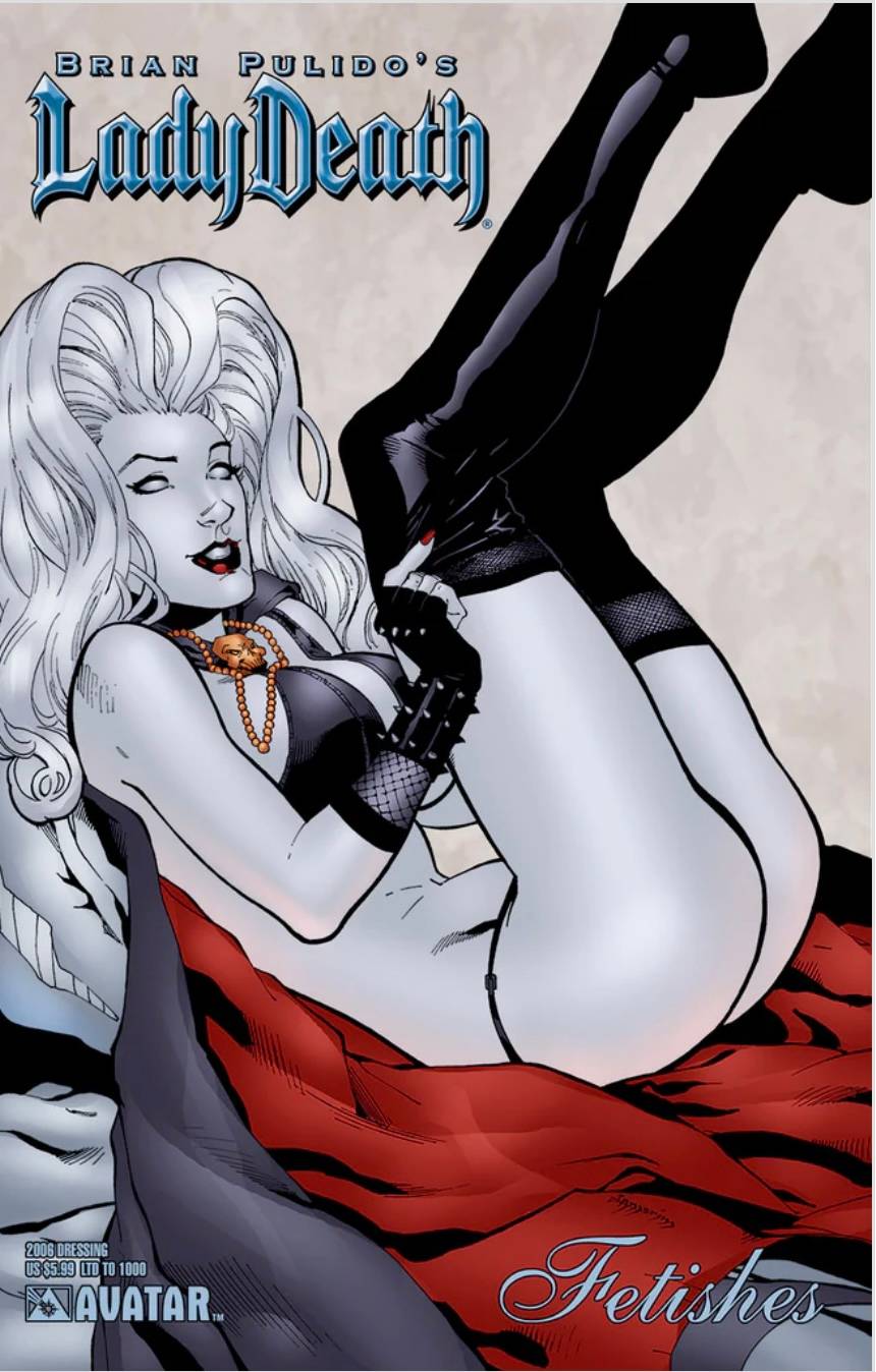 LADY DEATH FETISHES 2006 SP DRESSING CVR