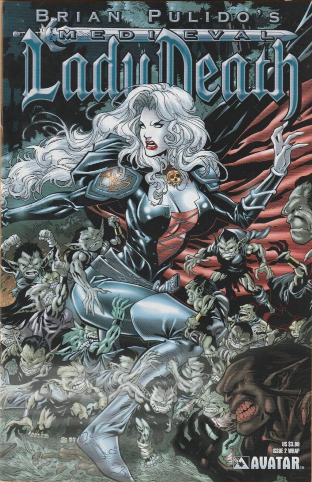 MEDIEVAL LADY DEATH WRAPAROUND #2