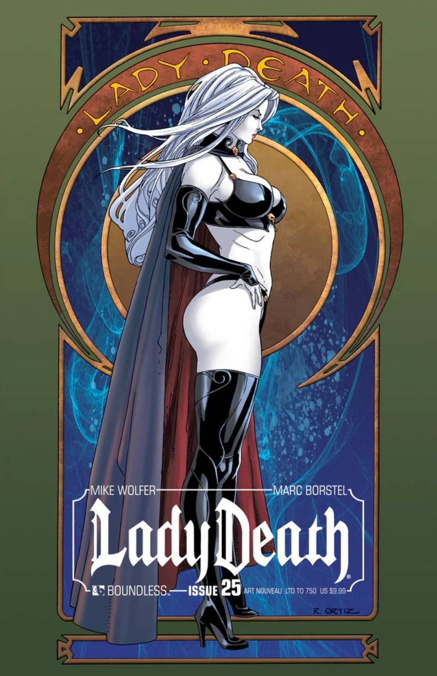 LADY DEATH (ONGOING) #25 ART NOUVEAU CVR (RES)