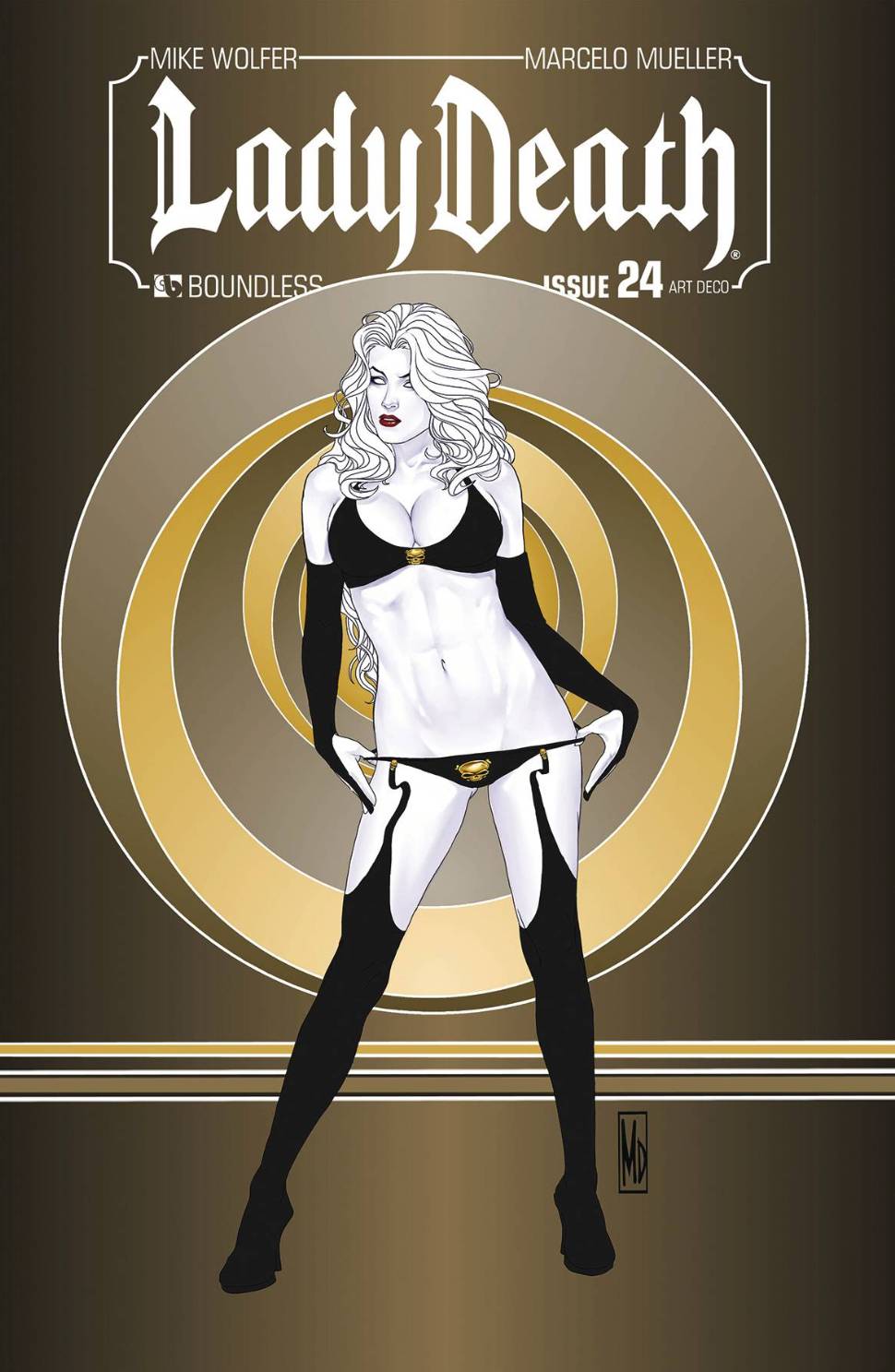 LADY DEATH #24 ART DECO VARIANT