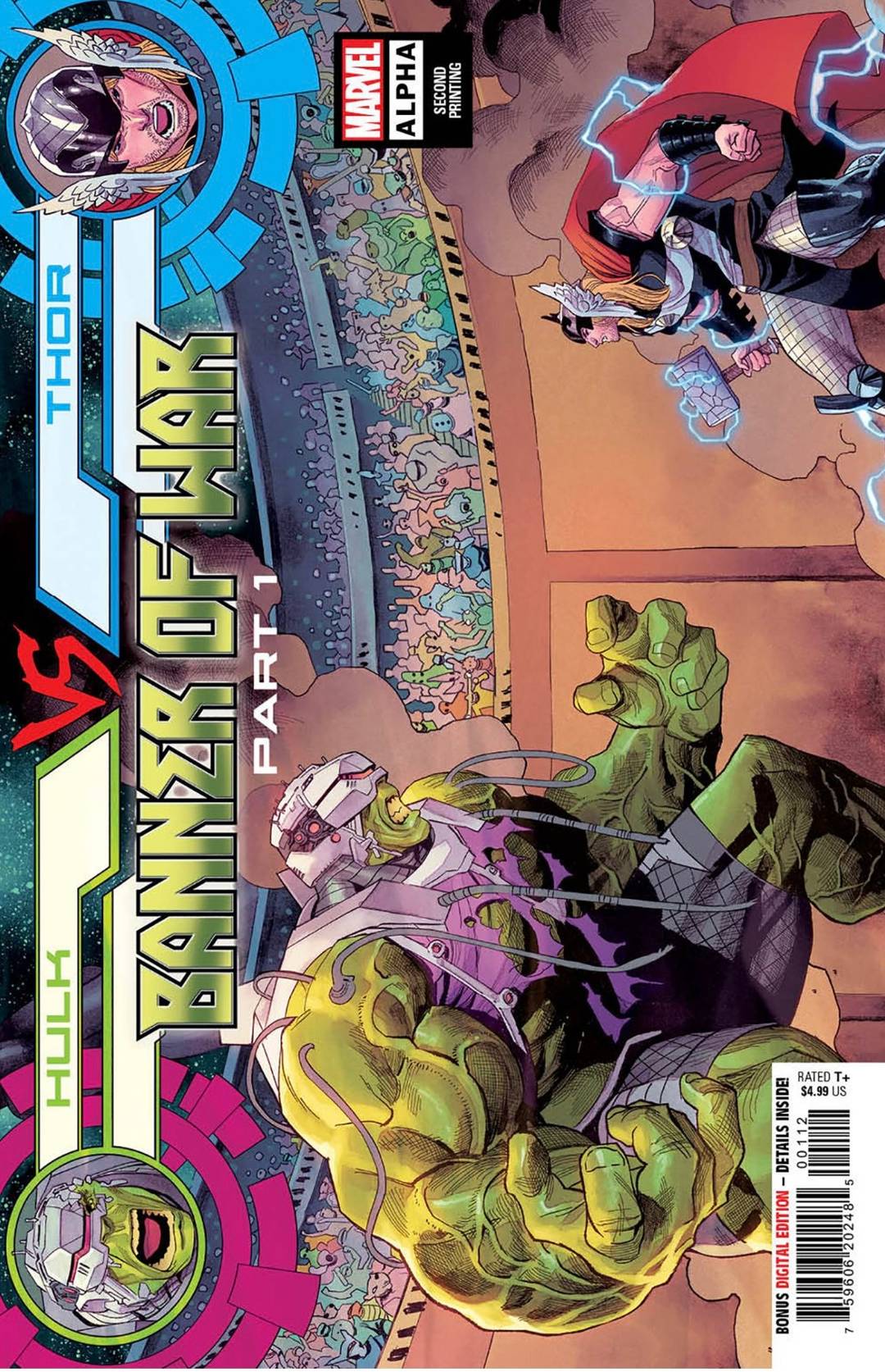 Hulk vs Thor: Banner of War - Alpha #1 2nd Print