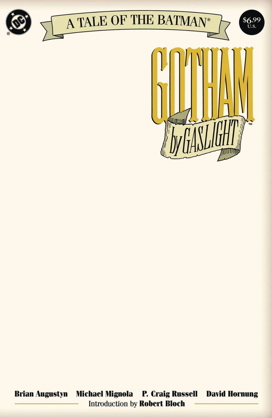 Batman: Gotham by Gaslight #1 Blank