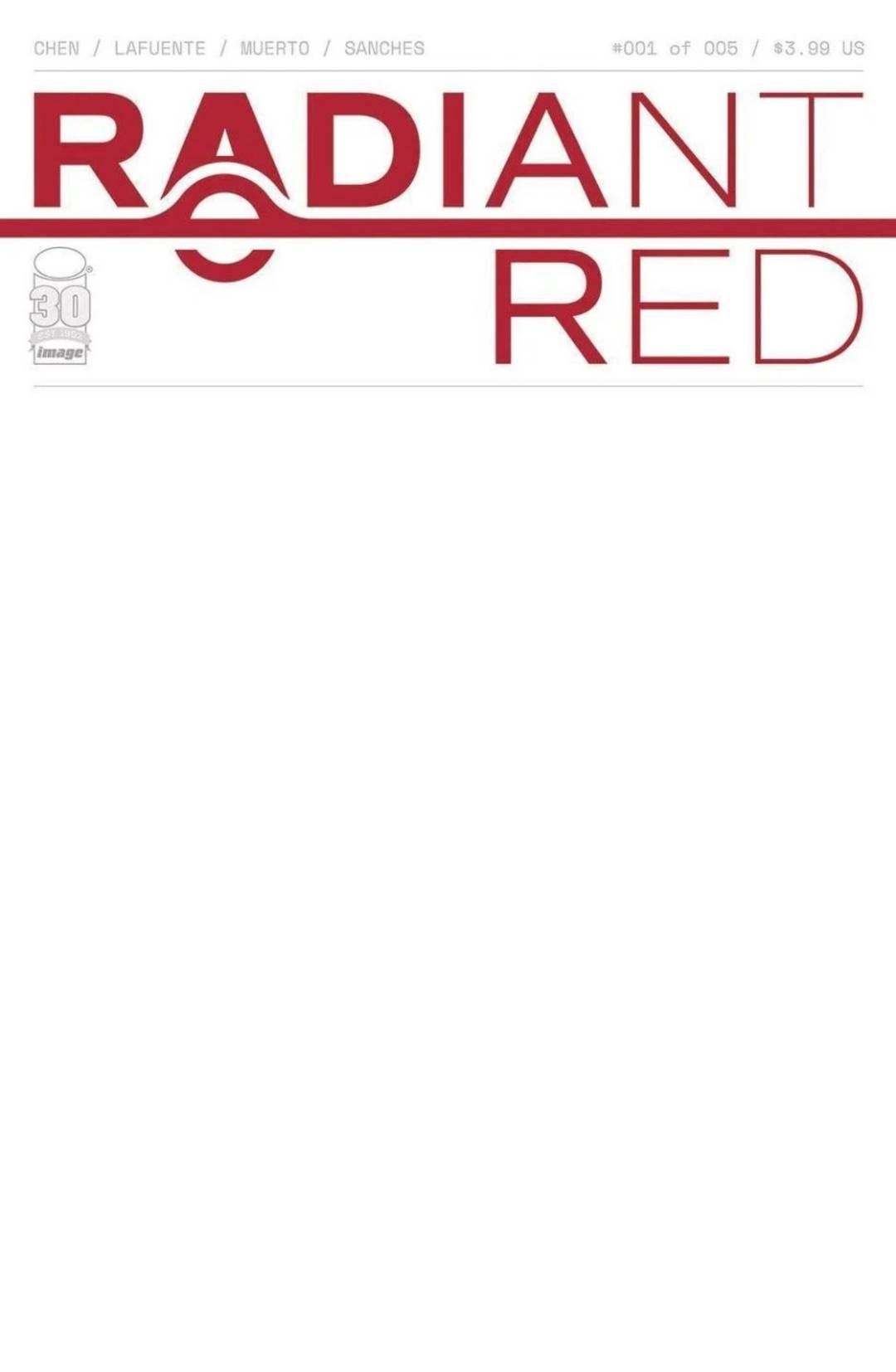 Radiant Red #1 Blank