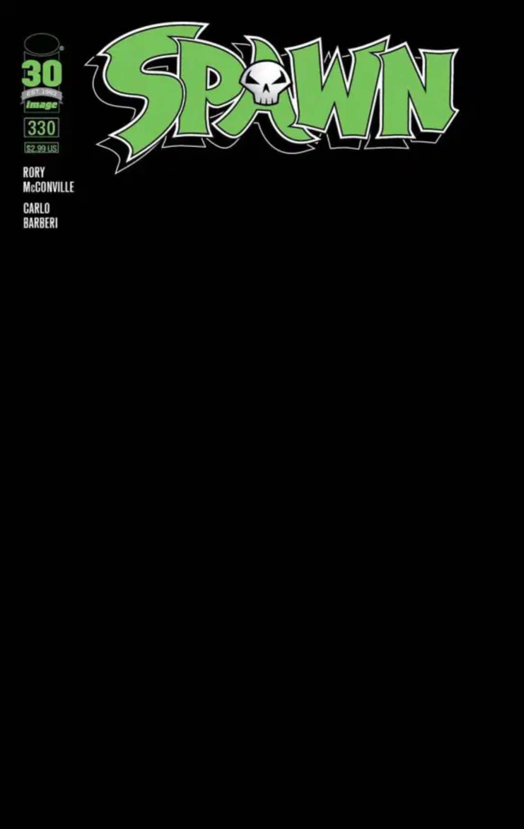Spawn #330 Blank