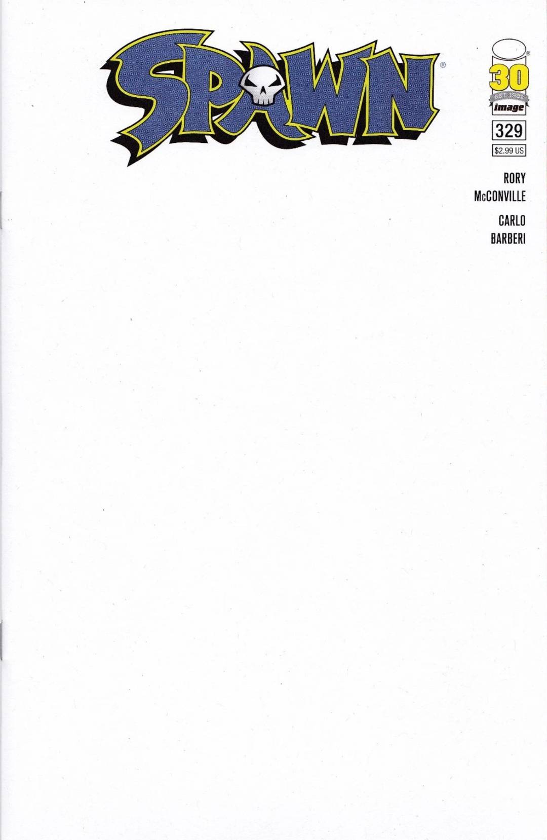 Spawn #329 Blank