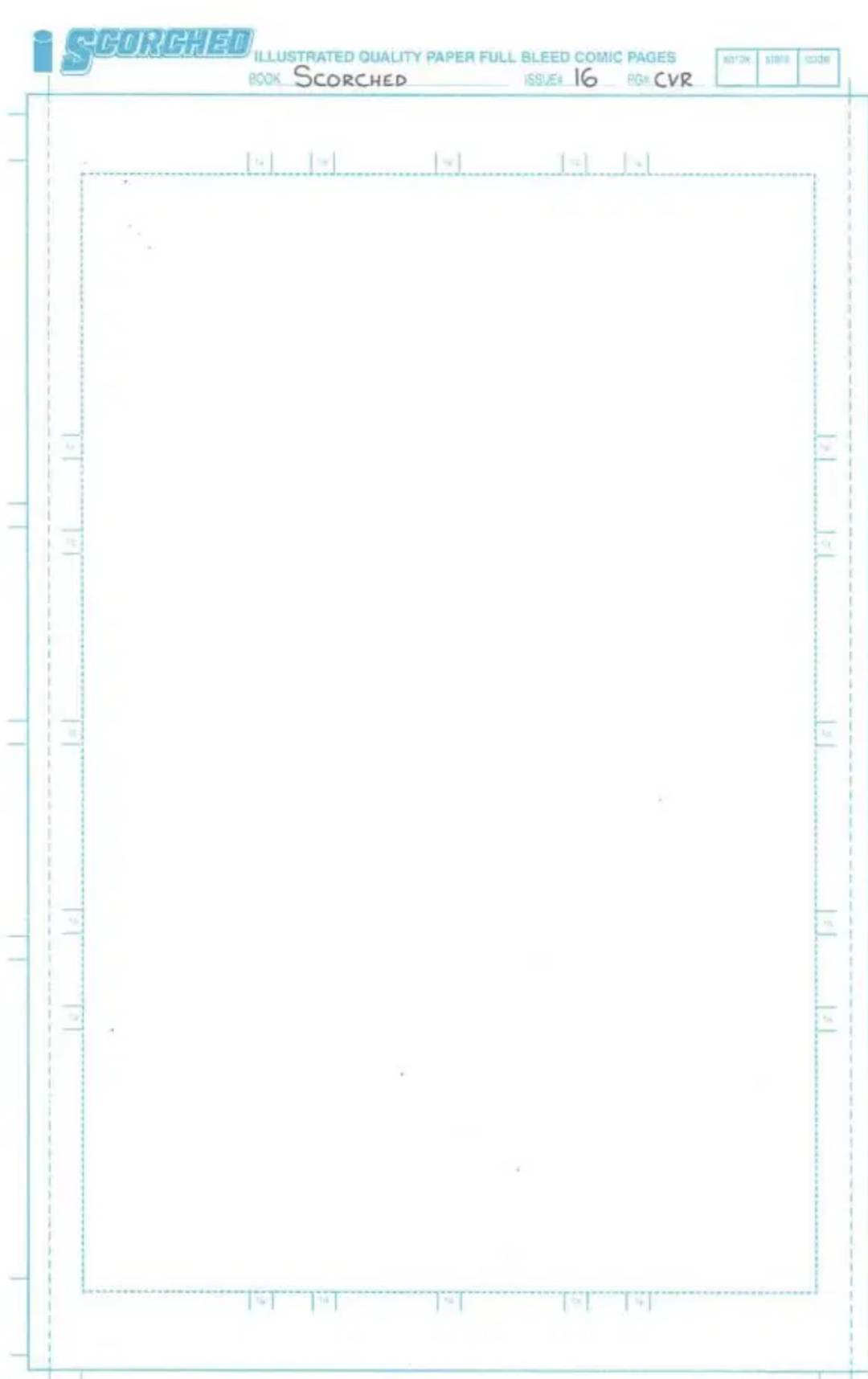 Spawn: Scorched #16 Blank