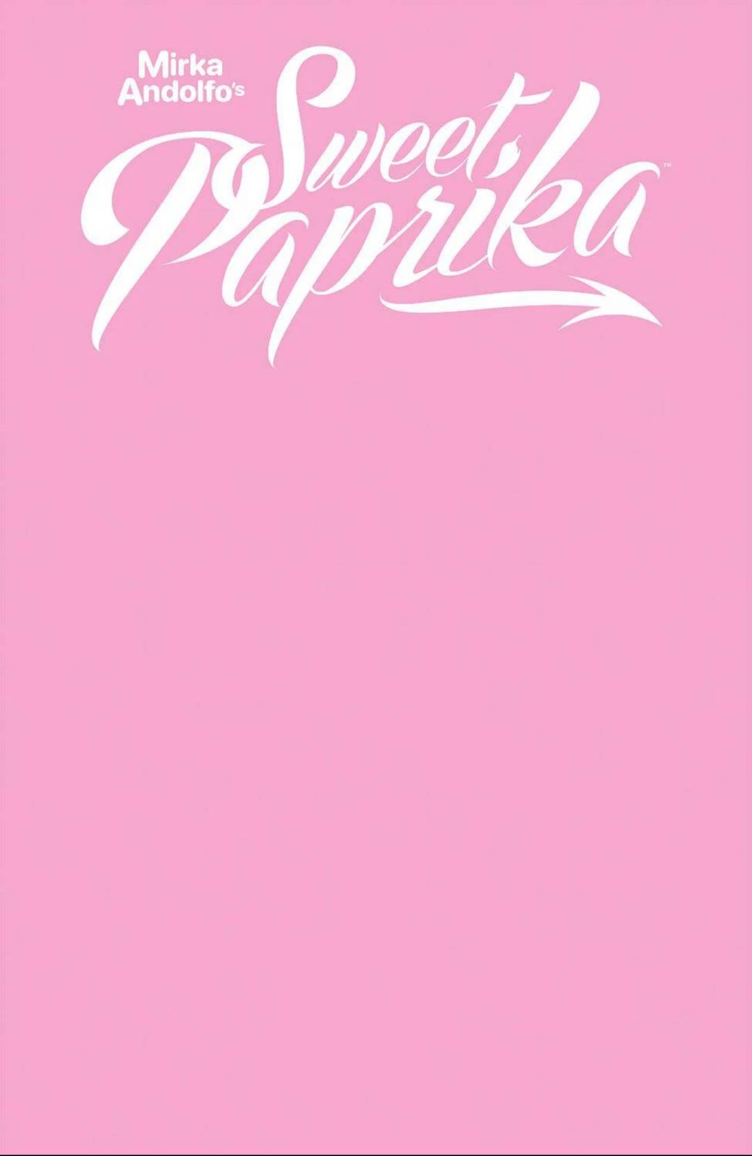 Sweet Paprika #1 Blank