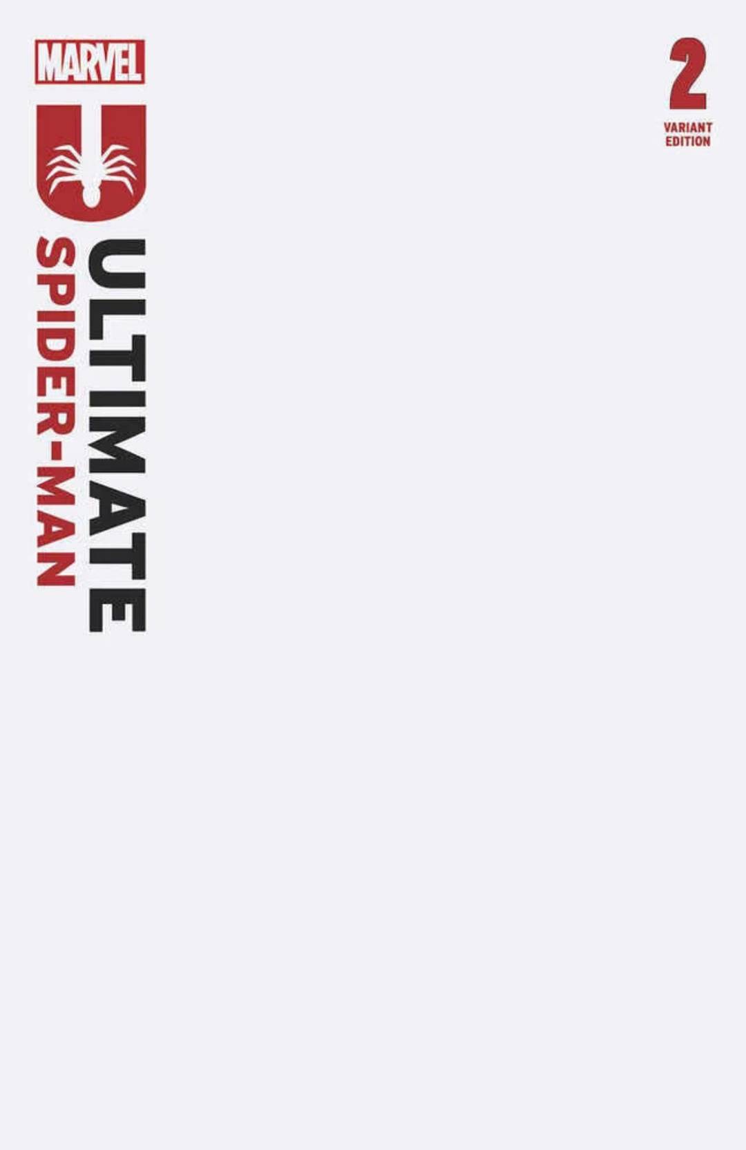 Ultimate Spider-Man #2 Blank
