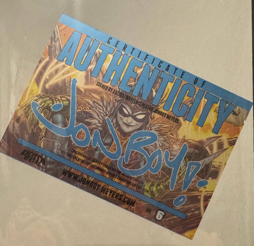 Dark Knights: Death Metal #6 w/ COA thumbnail 2