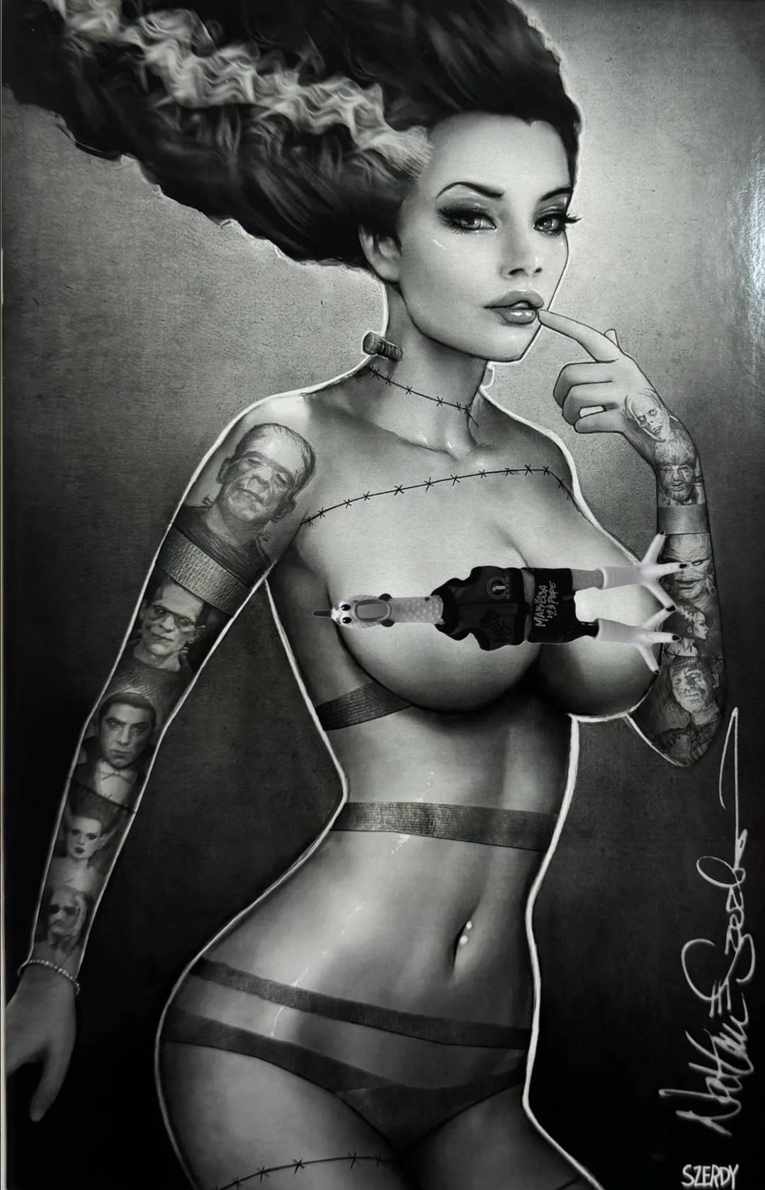 Zirty Girlz #2 Bride Of Frankenstein